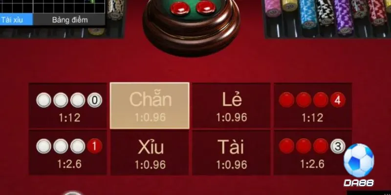 Cách chơi xóc đĩa KUBET trong Casino