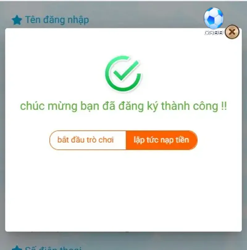 Đăng kí tài khoản KUBET